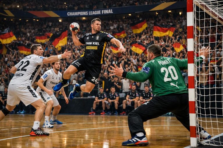 découvrez l'intense finale 100% allemande de la ligue des champions de handball, où deux équipes allemandes s'affrontent pour le titre suprême dans une rencontre historique et passionnante.