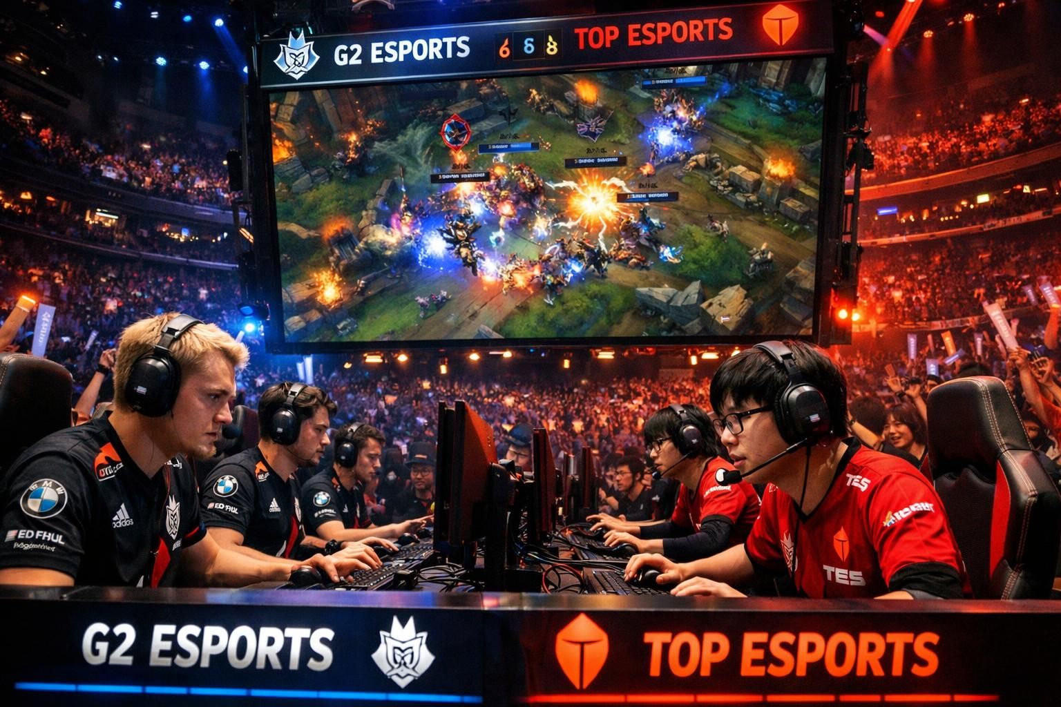 g2 esports réalise un retournement spectaculaire et s'impose face à top esports lors du msi 2026, montrant une performance impressionnante et stratégique.