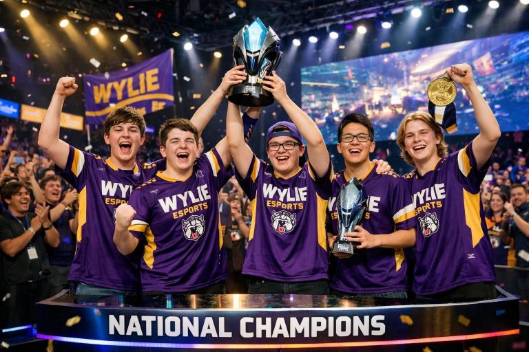 découvrez comment l'équipe esports du lycée wylie a remporté avec fierté le championnat national, une victoire incroyable célébrée par toute la communauté scolaire.