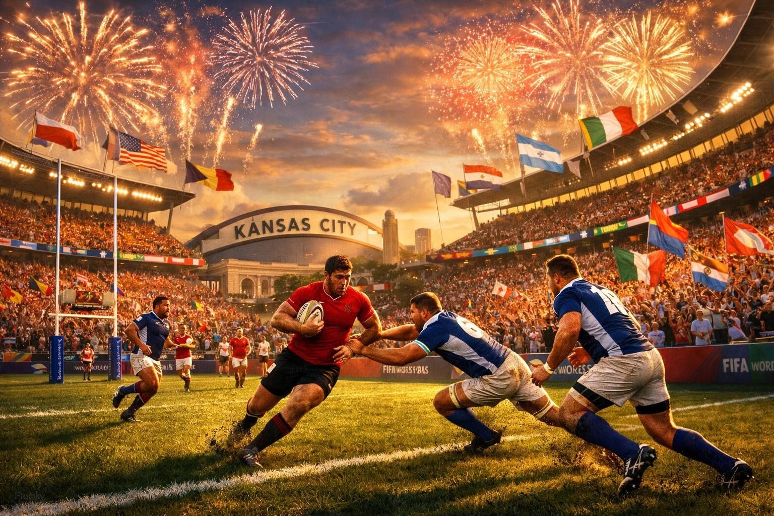 kansas city se propose comme ville hôte pour les matchs de la coupe du monde de rugby 2031, mettant en avant son expérience acquise lors de la coupe du monde de la fifa pour offrir un événement sportif mémorable.