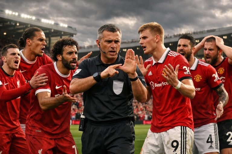 découvrez pourquoi l'arbitre a pris cette décision controversée sur la main de sesko lors du match liverpool vs manchester united, analysant son impact sur le résultat final.