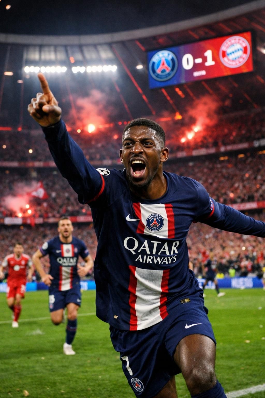 revivez l'exploit d'ousmane dembélé qui propulse le psg au-delà du bayern munich et les emmÚne en finale de la ligue des champions. une victoire historique à ne pas manquer !
