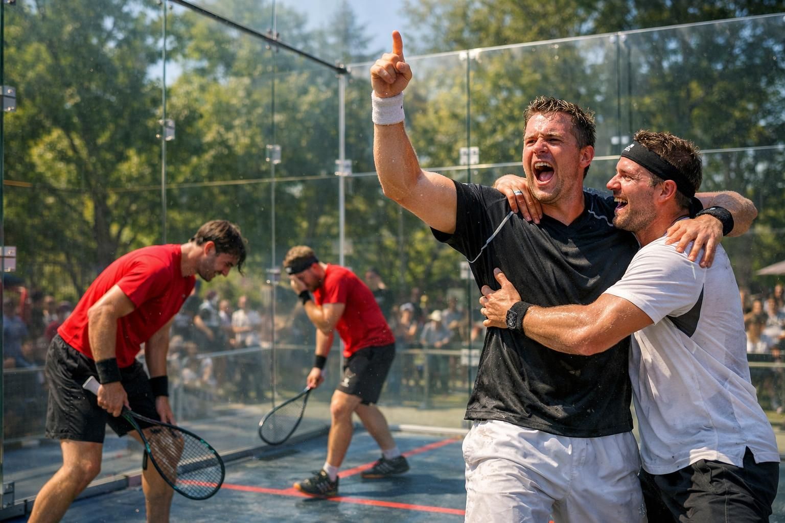 découvrez comment polzin a triomphé au tournoi de doubles 3-murs du parc ridgecrest, une victoire spectaculaire pleine de passion et de maîtrise.