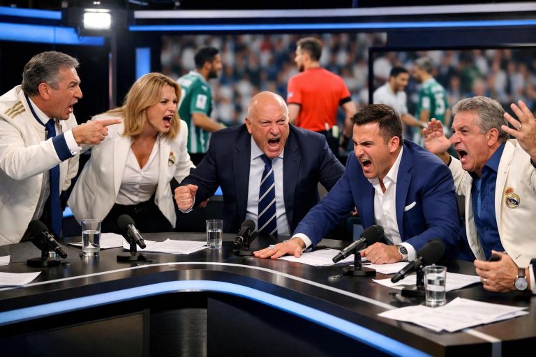 real madrid tv exprime une vive colère contre l'arbitrage de la liga suite au match intense contre le betis, suscitant débats et réactions passionnées.