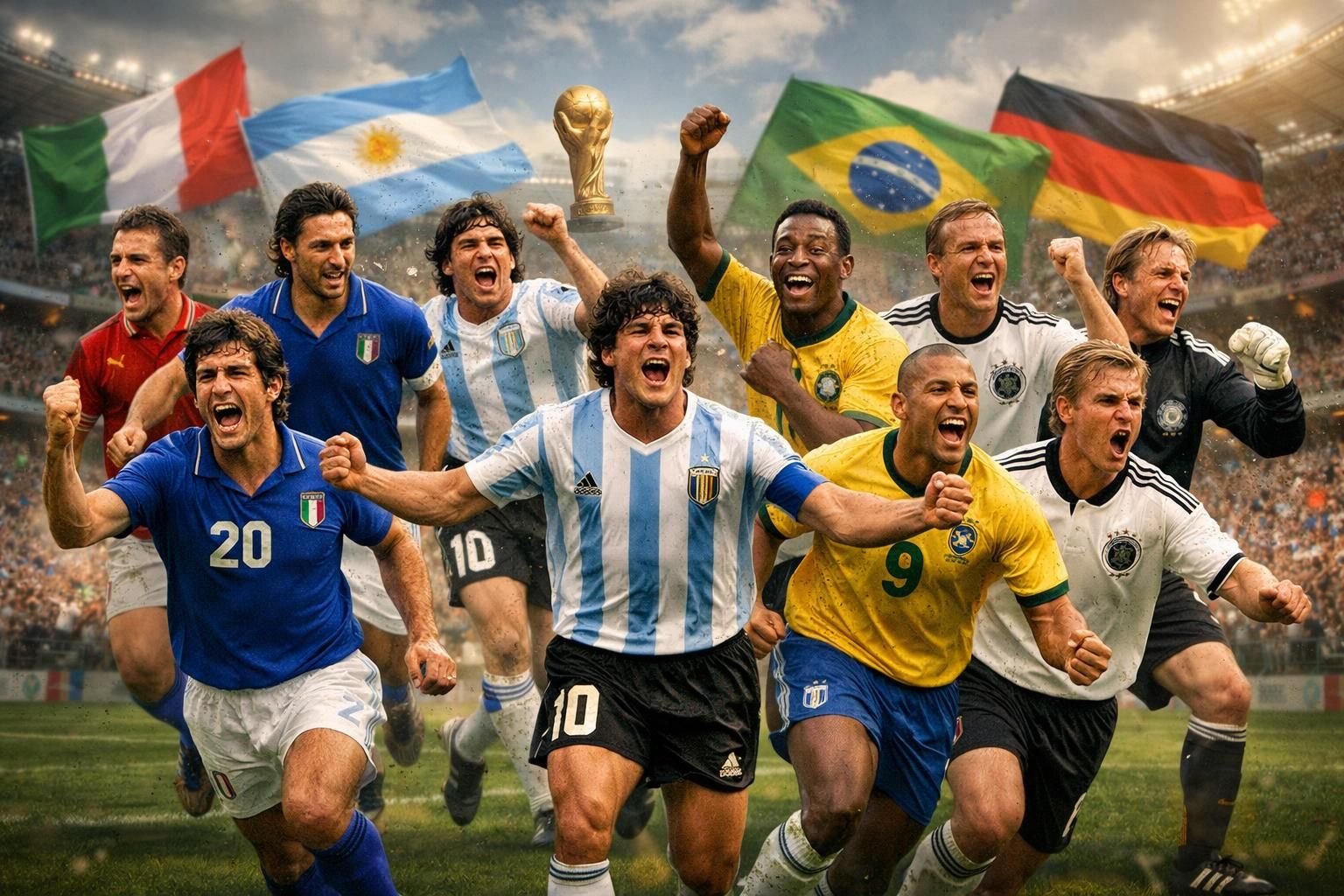 découvrez toutes les équipes qui ont réussi l'exploit d'atteindre des finales consécutives de la coupe du monde, un record prestigieux dans l'histoire du football.