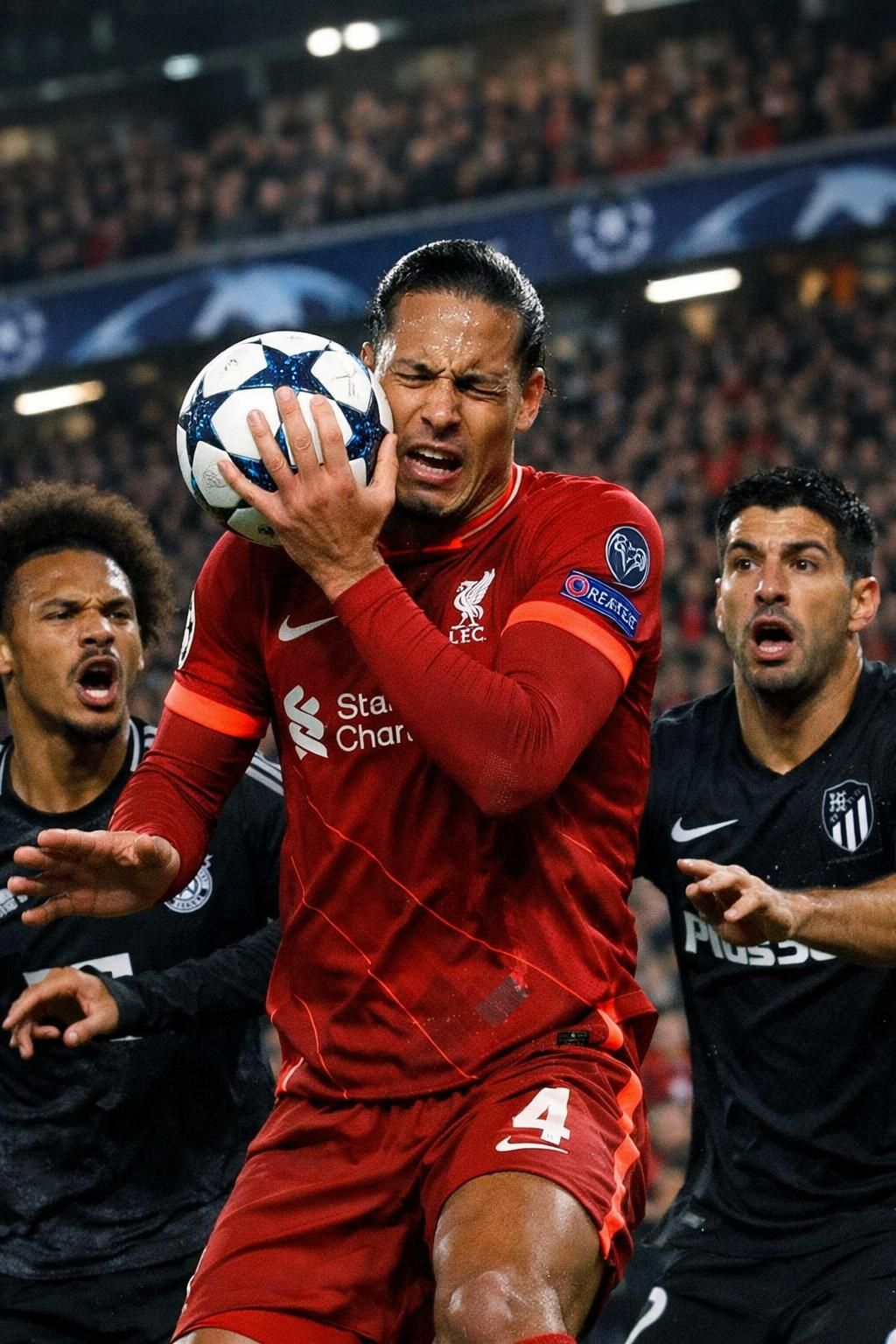 revivez le moment clé où van dijk offre un penalty inattendu, suivi d'une transformation froide et précise par une ancienne star de la bundesliga.