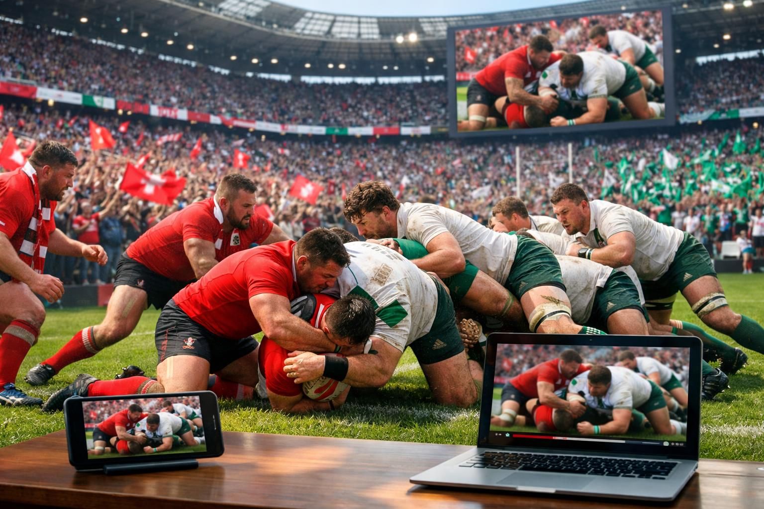 découvrez comment suivre la plus grande rivalité du rugby avec des streams gratuits, les chaînes tv disponibles et le programme complet des matchs pour ne rien manquer.