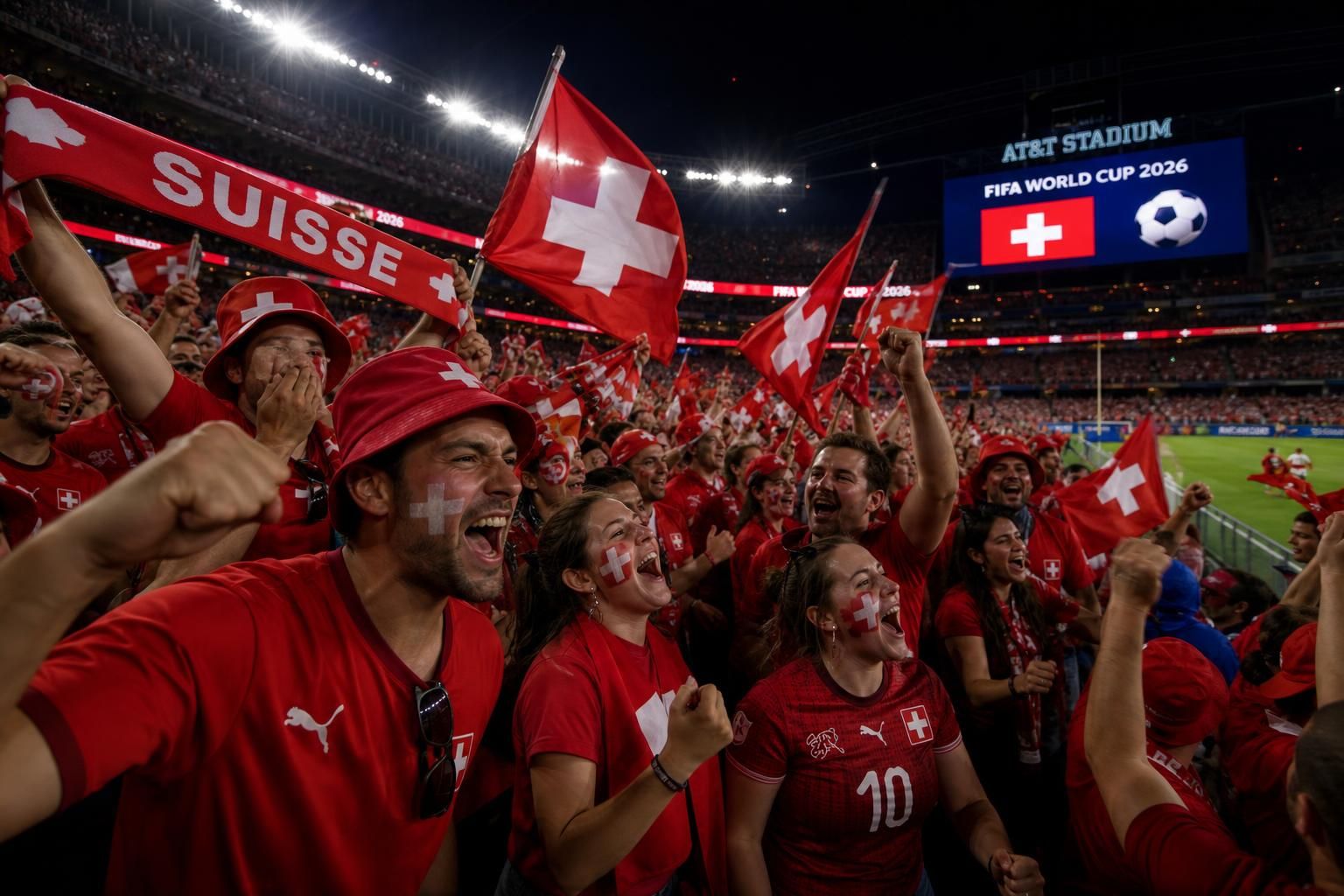 découvrez la passion intense des supporters suisses à 3h du matin lors de la coupe du monde 2026, témoignant d'un soutien indéfectible pour leur équipe nationale.