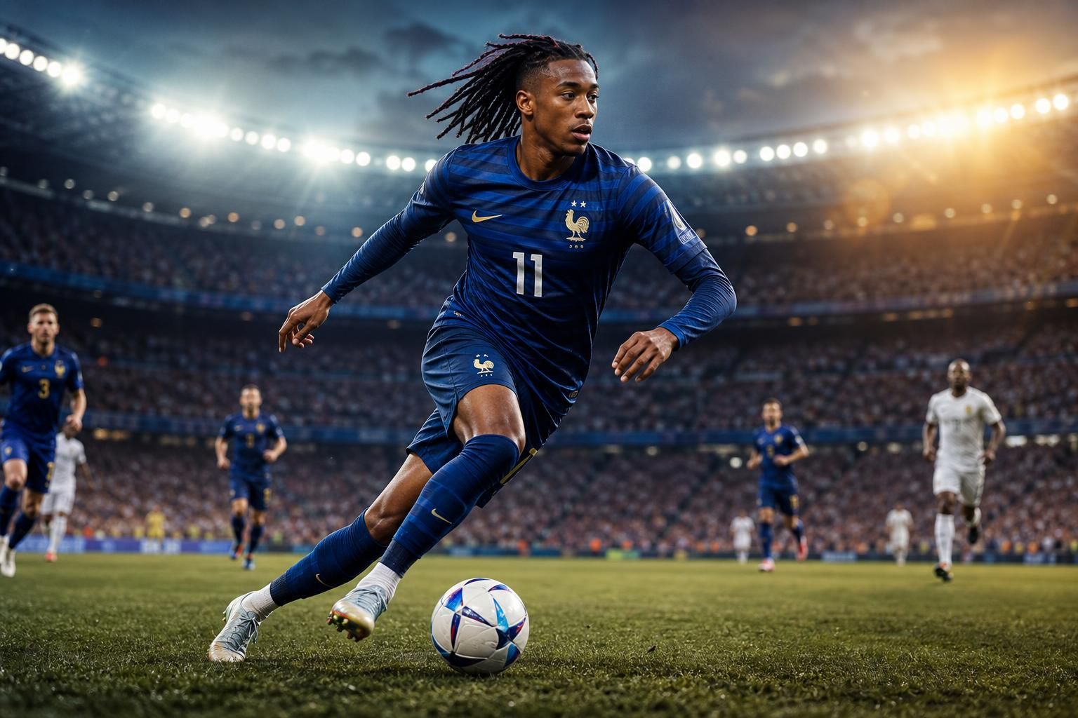 découvrez michael olise, la nouvelle idole des supporters lors de la coupe du monde, salué pour ses performances remarquables et son charisme sur le terrain.