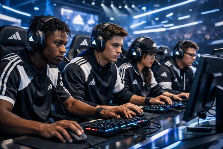 esports foundation et adidas annoncent un partenariat historique visant à équiper toutes les équipes esports, renforçant ainsi l'innovation et la performance dans le domaine du gaming.