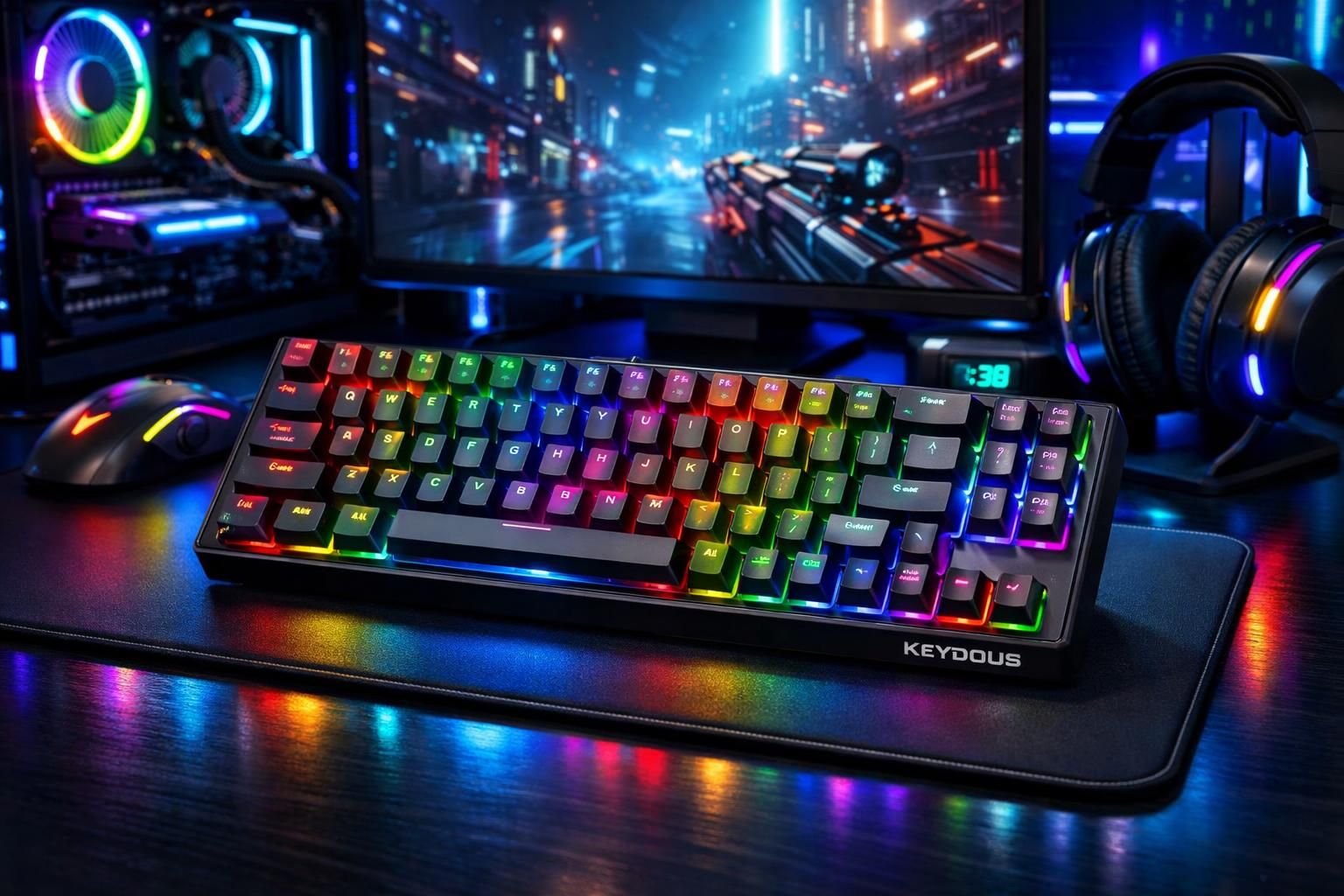 découvrez le nouveau clavier gaming de keydous, équipé de switches magnétiques innovants pour une performance et une précision exceptionnelles, conçu pour les gamers exigeants.