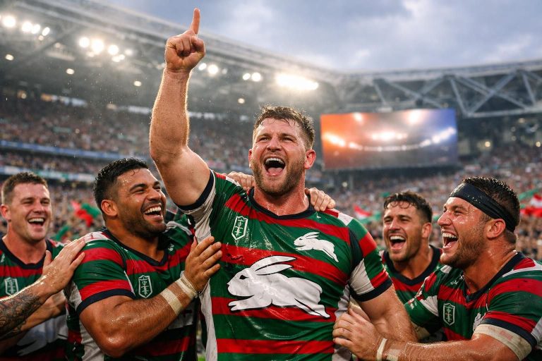 la nrl accorde une dérogation exceptionnelle à jai arrow, lui permettant de célébrer une étape majeure avec les rabbitohs, soulignant un moment clé de sa carrière.