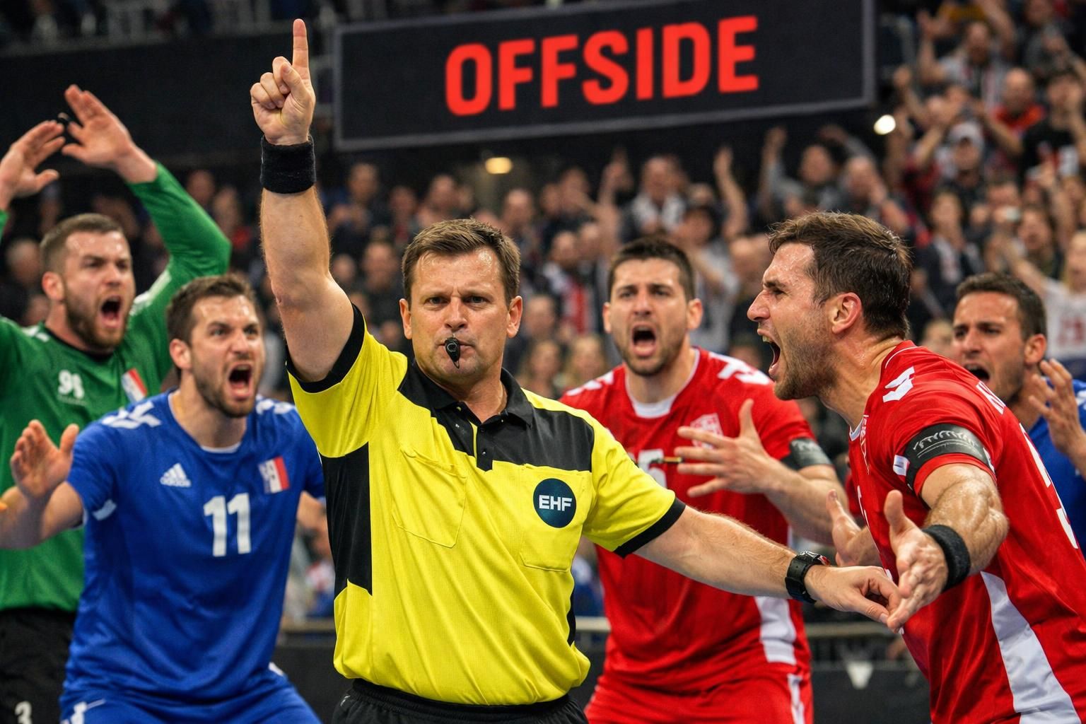 analyse critique de la règle du hors-jeu en handball qui a injustement pénalisé arsenal, soulignant ses incohérences et erreurs, et appelant à une réforme urgente.