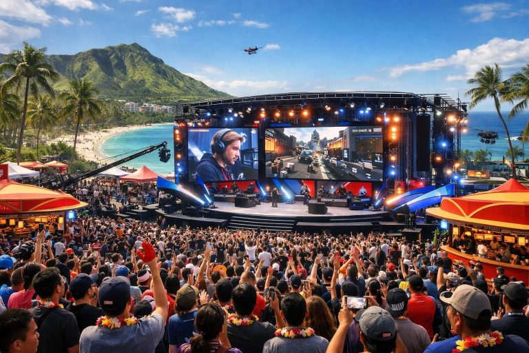 le hawaiʻi esports invitational revient en 2027 à oʻahu, présenté par zippy's, offrant une compétition de jeux vidéo passionnante et un événement unique pour les fans d'esports.