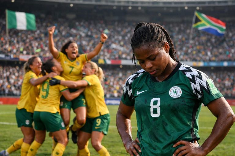 le nigeria s'incline face à l'afrique du sud, manquant ainsi la qualification pour la coupe du monde féminine pour la première fois de son histoire, marquant un tournant majeur dans le football féminin africain.