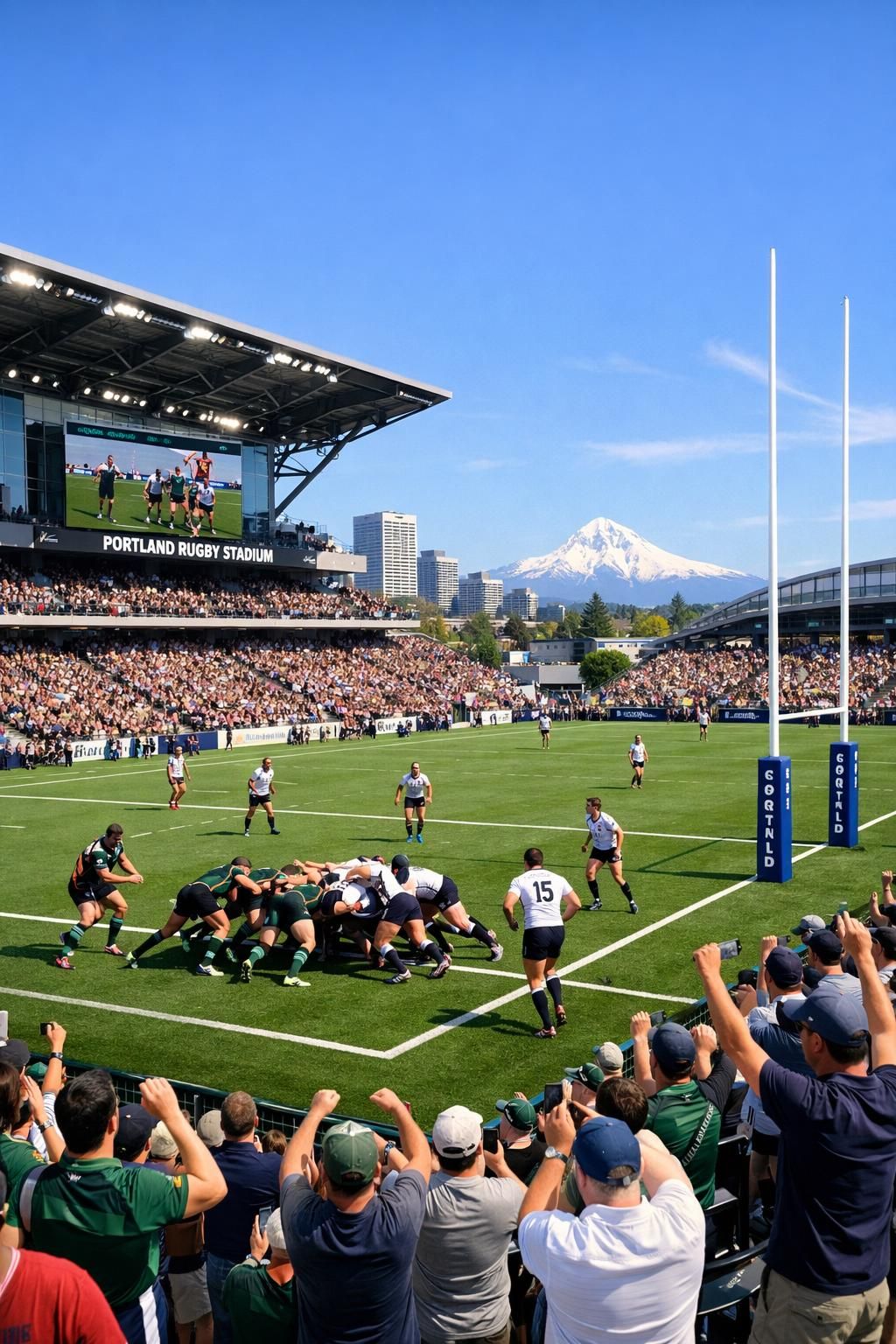 découvrez l'inauguration du tout nouveau terrain ultramoderne du club de rugby de portland, un espace innovant dédié à la performance et à la passion du rugby.