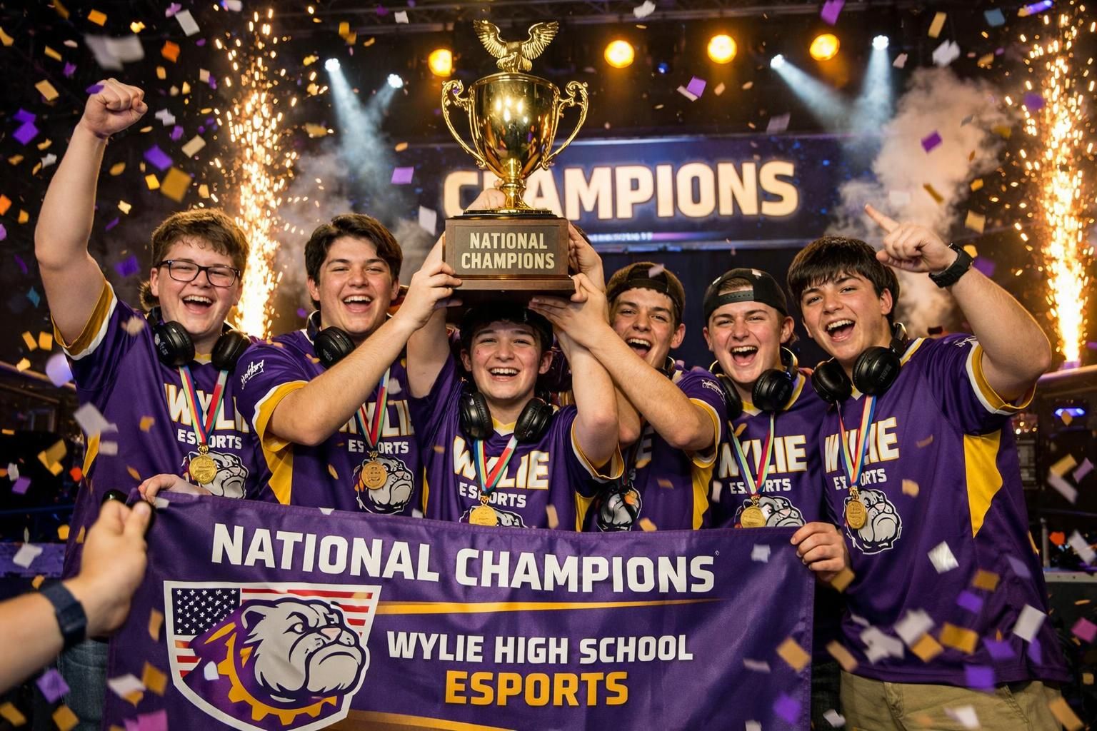 l'équipe esports du lycée wylie remporte le championnat national, une victoire qui suscite une immense fierté et enthousiasme au sein de toute la communauté.