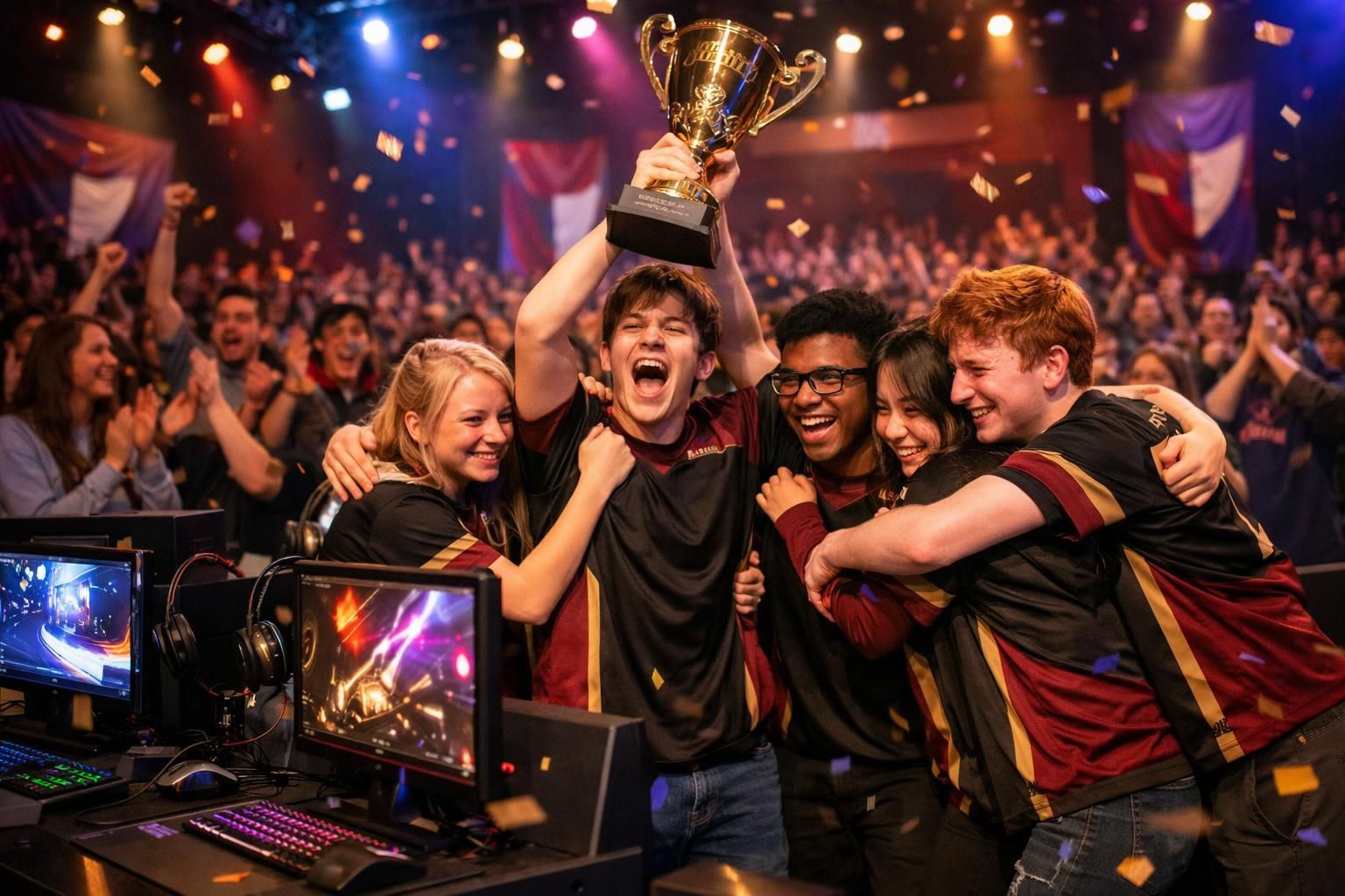 découvrez la victoire historique de l'équipe esports du lycée wylie qui remporte le championnat national, une fierté inégalée exprimée avec émotion.