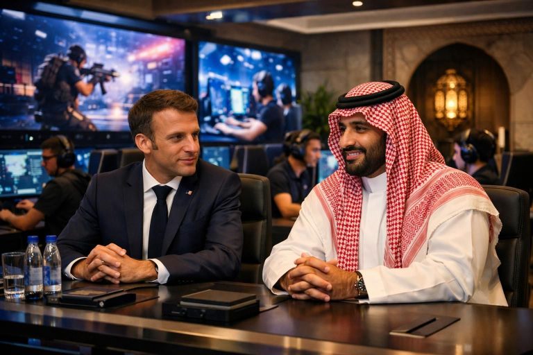 macron accueille mohammed ben salmane pour une visite alliant esports et discussions sur les enjeux stratégiques au moyen-orient, renforçant les relations bilatérales.