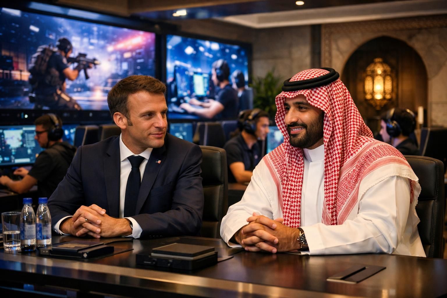 macron accueille mohammed ben salmane pour une visite alliant esports et discussions sur les enjeux stratégiques au moyen-orient, renforçant les relations bilatérales.