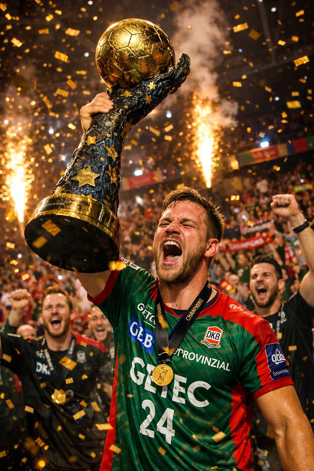 magdebourg s'impose brillamment dans une finale 100% allemande de la ligue des champions de handball, un exploit historique pour le club.