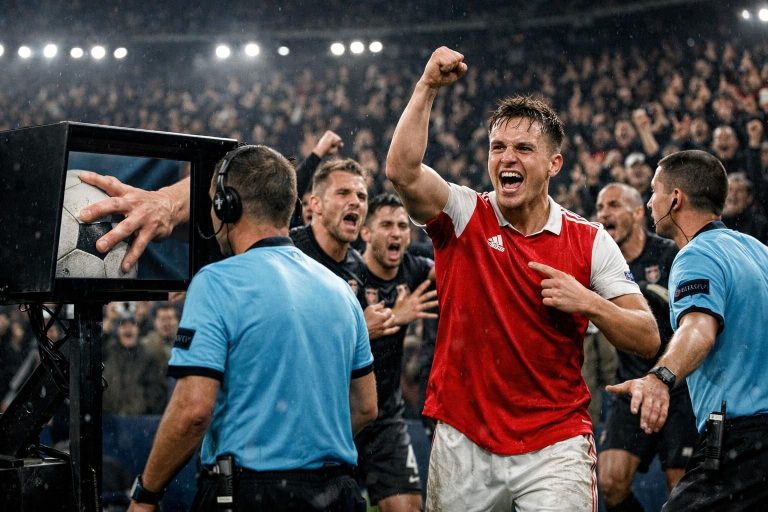 découvrez la polémique en ligue des champions où arsenal est accusé d'avoir bénéficié de décisions controversées concernant des fautes de main, suscitant le débat parmi les fans et experts.
