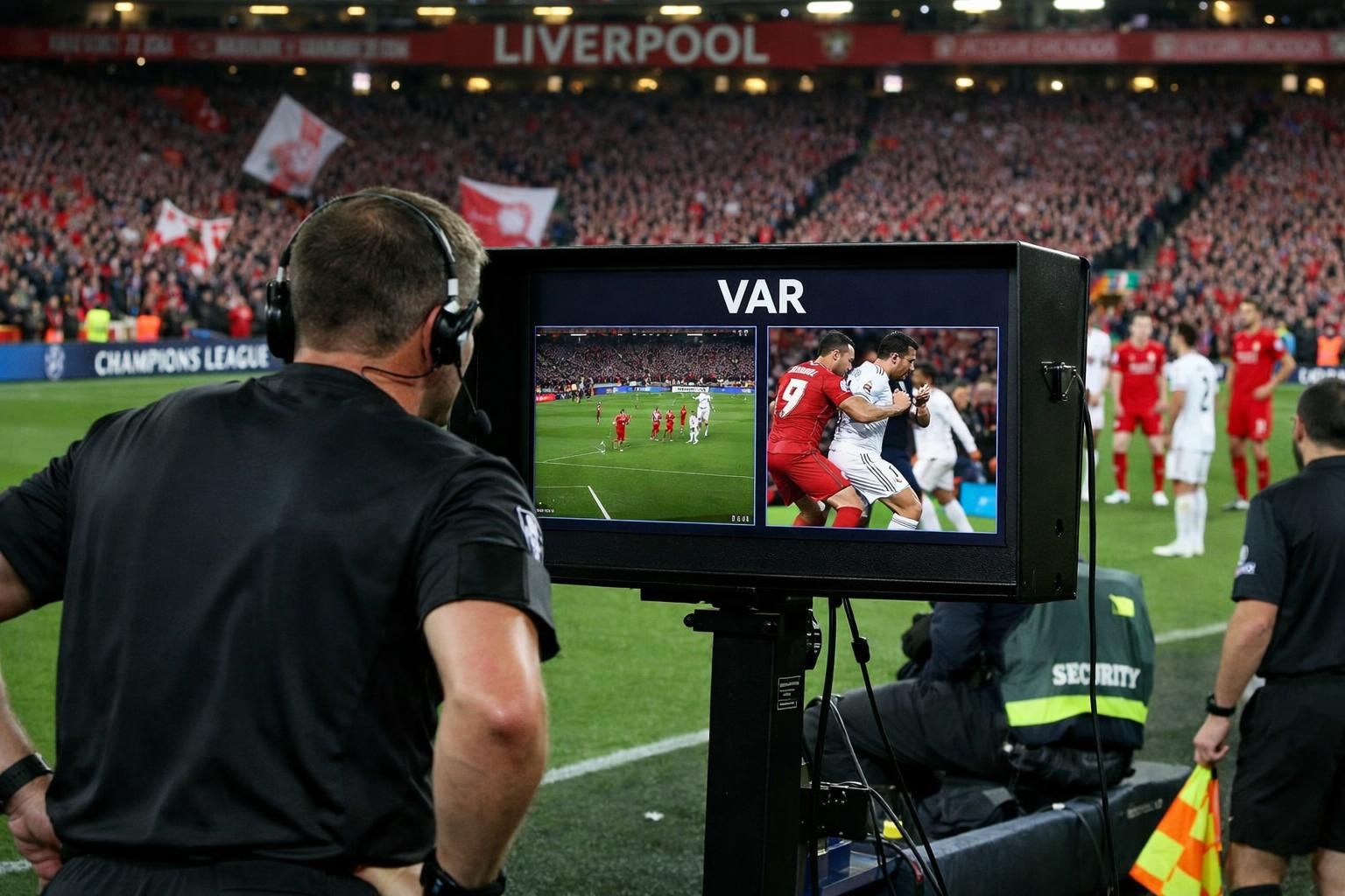 découvrez pourquoi liverpool n'a pas obtenu de penalty pour la main de tchouaméni grâce à l'intervention décisive de la var dans cette analyse détaillée du match.