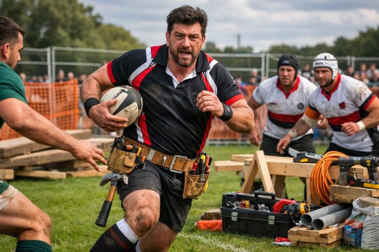 découvrez comment nick knowles allie passion du rugby à xv et esprit diy sos dans une fusion unique et inattendue qui saura vous surprendre.