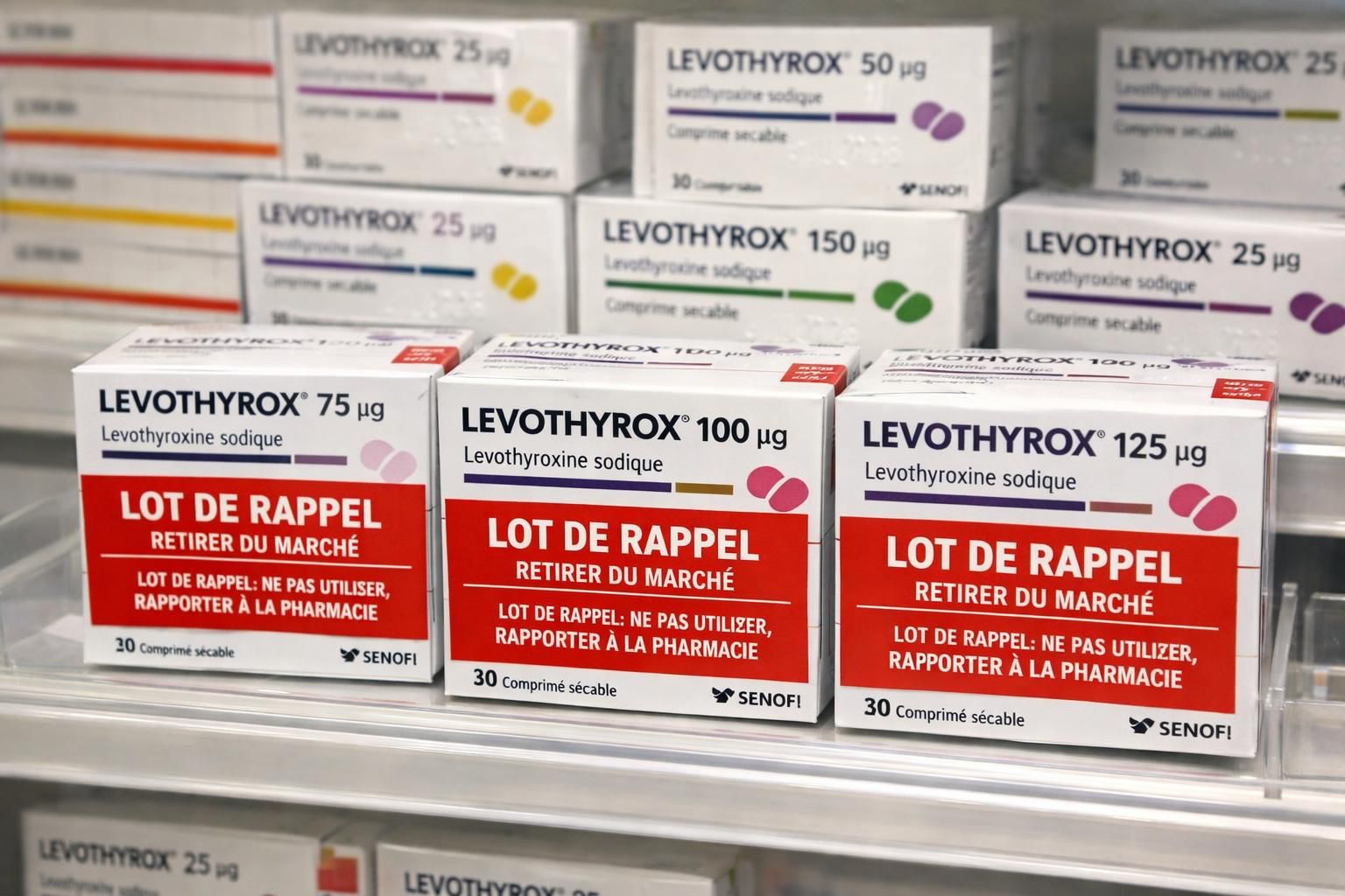 découvrez les numéros de lots concernés par le rappel de la lévothyroxine et les informations essentielles pour assurer votre sécurité.