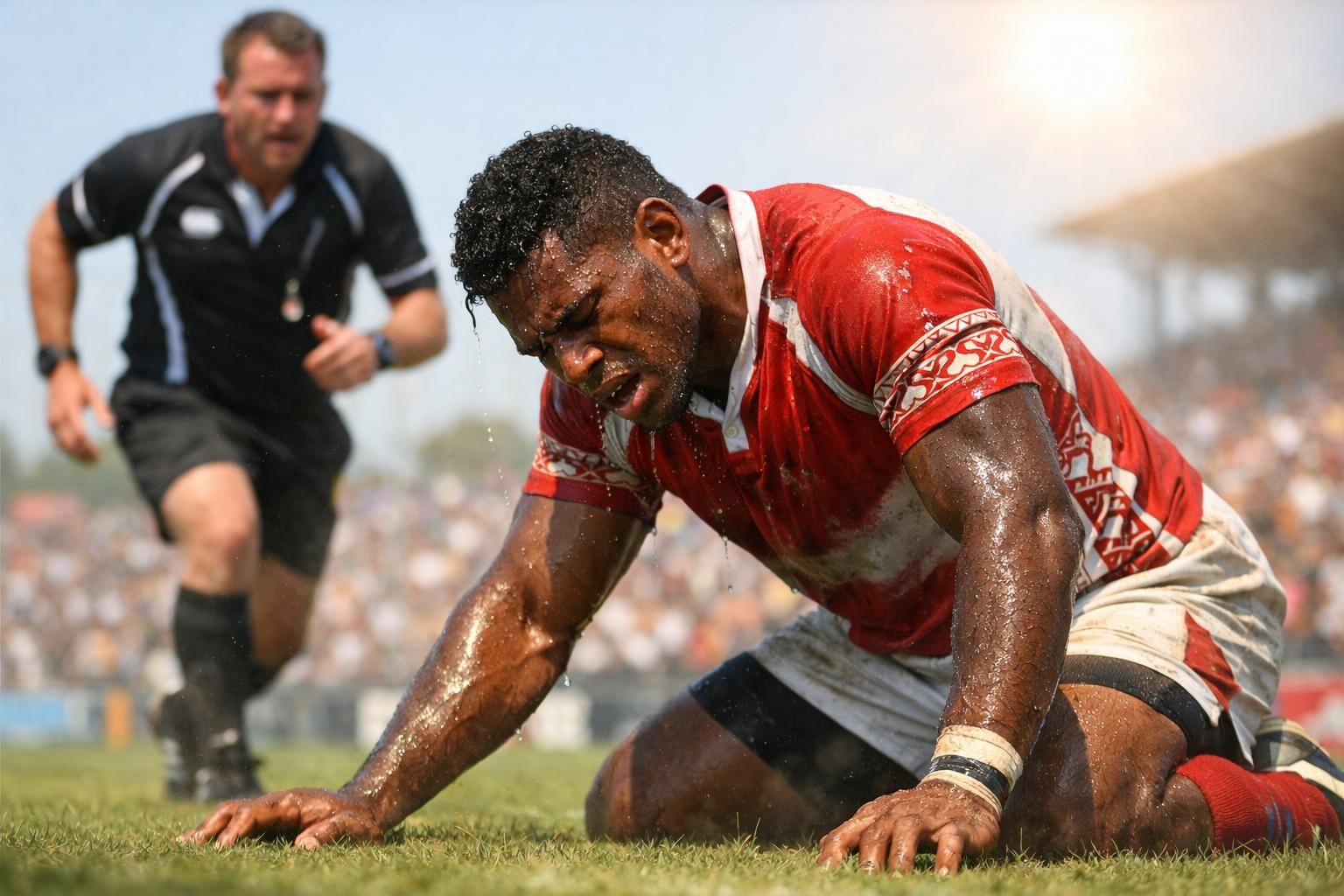 saimoni vunilagi, joueur de rugby fidjien âgé de 26 ans, est décédé après avoir souffert d'un coup de chaleur suspecté lors d'un match, suscitant l'inquiétude autour des conditions de jeu.