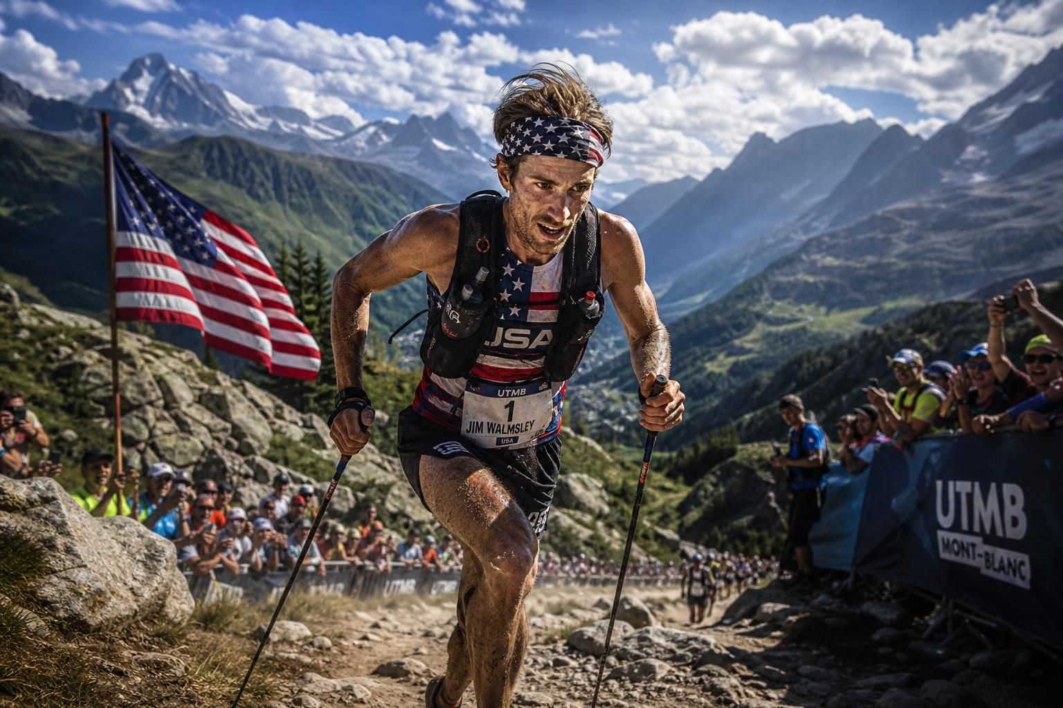 découvrez la performance impressionnante de ben dhiman à l'utmb 2026, où il a dominé sans concession et avoué n'avoir montré aucun respect au parcours.