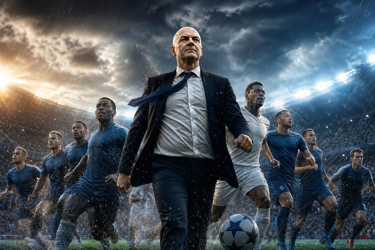 découvrez comment gianni infantino surmonte les défis lors de la vente de la coupe du monde, bénéficiant d'un soutien unanime malgré la tempête médiatique.