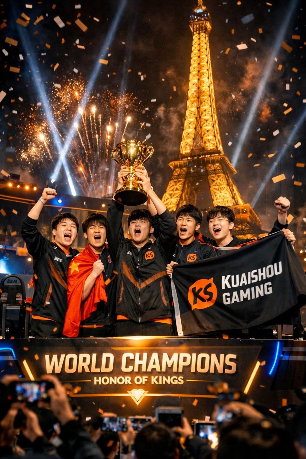 découvrez la victoire éclatante de ...gaming à la coupe du monde honor of kings lors de l'esports world cup 2026, un triomphe mémorable qui marque l'histoire de l'esport.