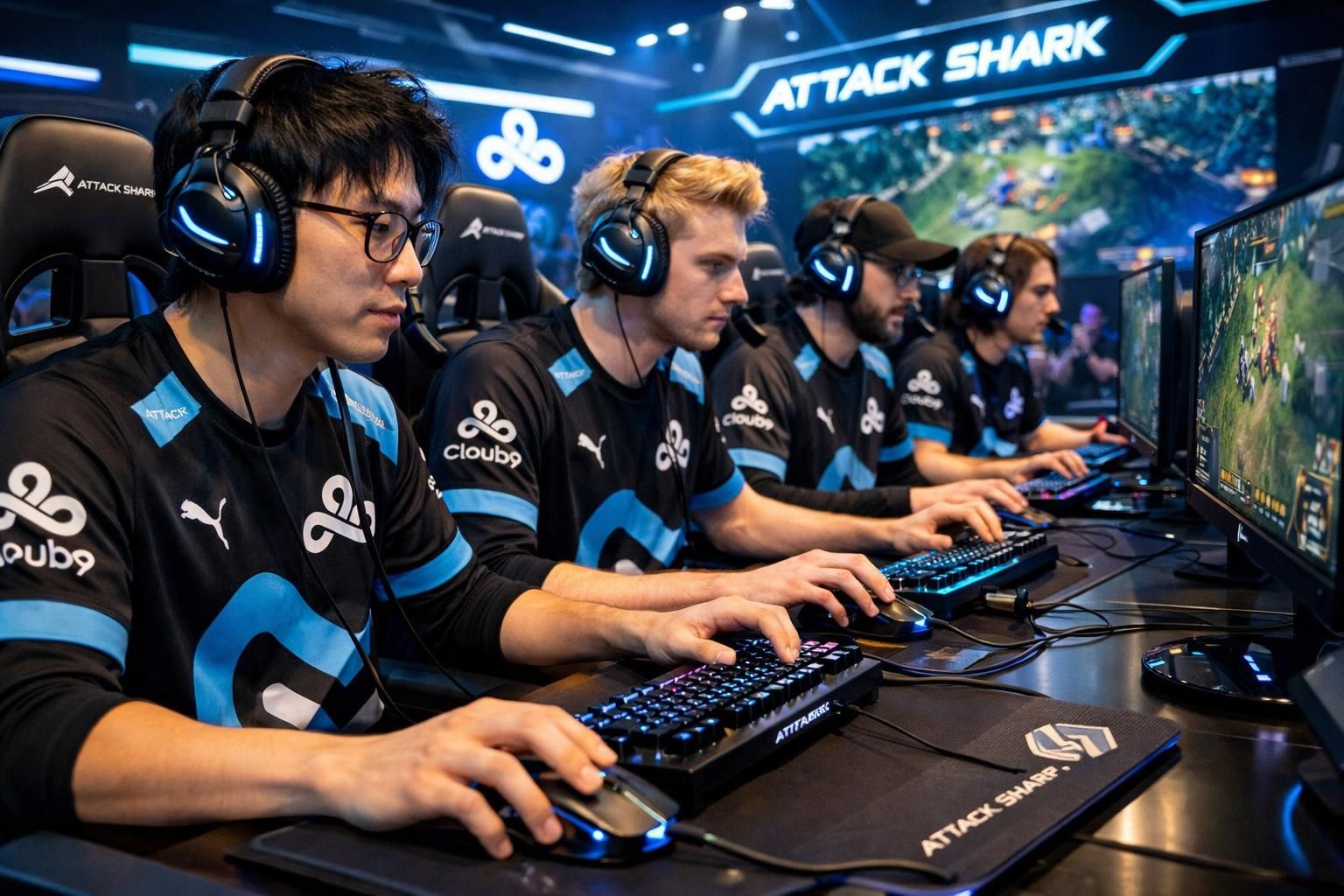 attack shark annonce un partenariat stratégique avec l’équipe league of legends de cloud9 esports pour renforcer leur présence dans l’esport et soutenir la compétitivité de l’équipe.
