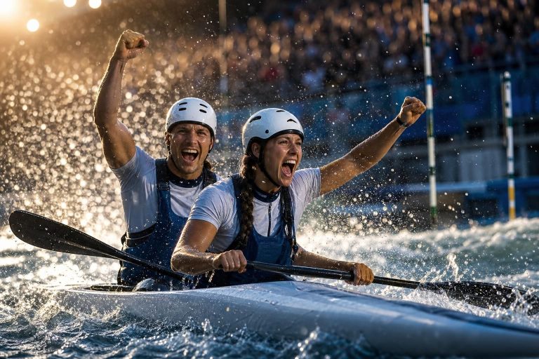 canoë-kayak : titouan castryck et camille prigent remportent une nouvelle victoire spectaculaire en coupe du monde, confirmant leur domination dans la discipline.
