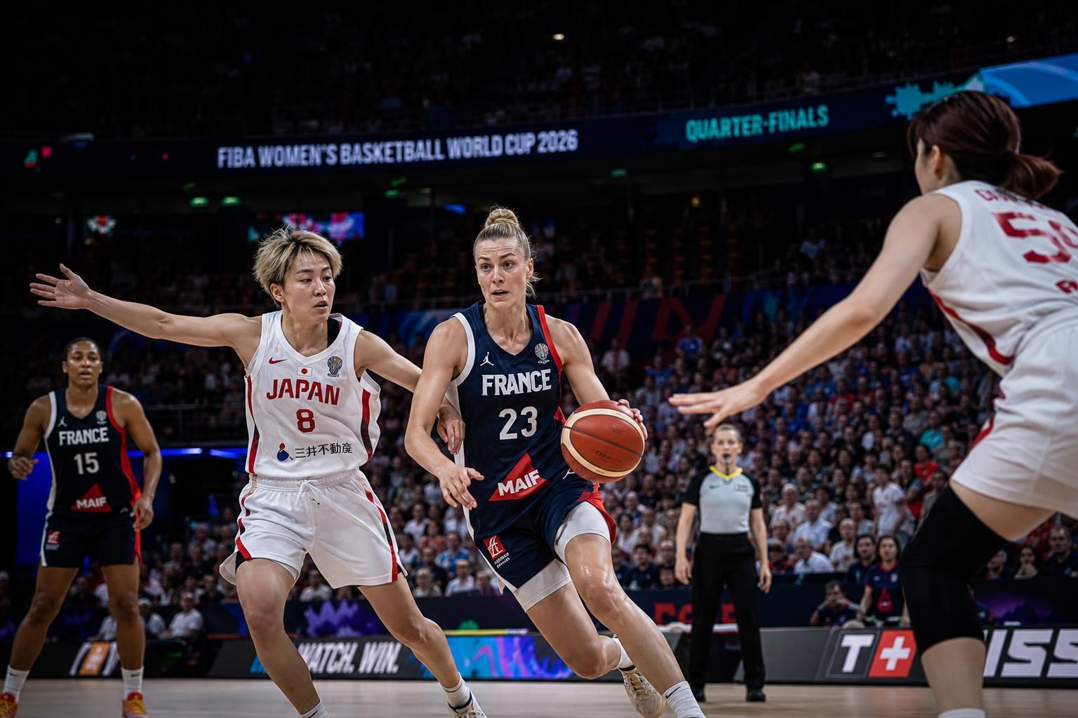 suivez le premier match de la coupe du monde de basket féminin 2026 où la france débute son parcours en ouvrant son compteur face à la corée du sud.