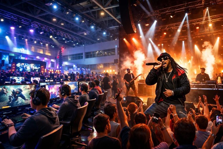 découvrez le future play festival au peoria civic center avec des jeux vidéo innovants et un concert exceptionnel de lil jon. une expérience unique pour les passionnés de gaming et de musique.