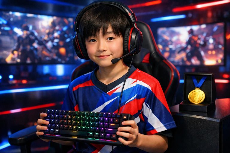 découvrez l'histoire inspirante d'un prodige japonais de l'esport âgé de 11 ans, qui a remporté la médaille d'or aux jeux malgré un sentiment de gêne.