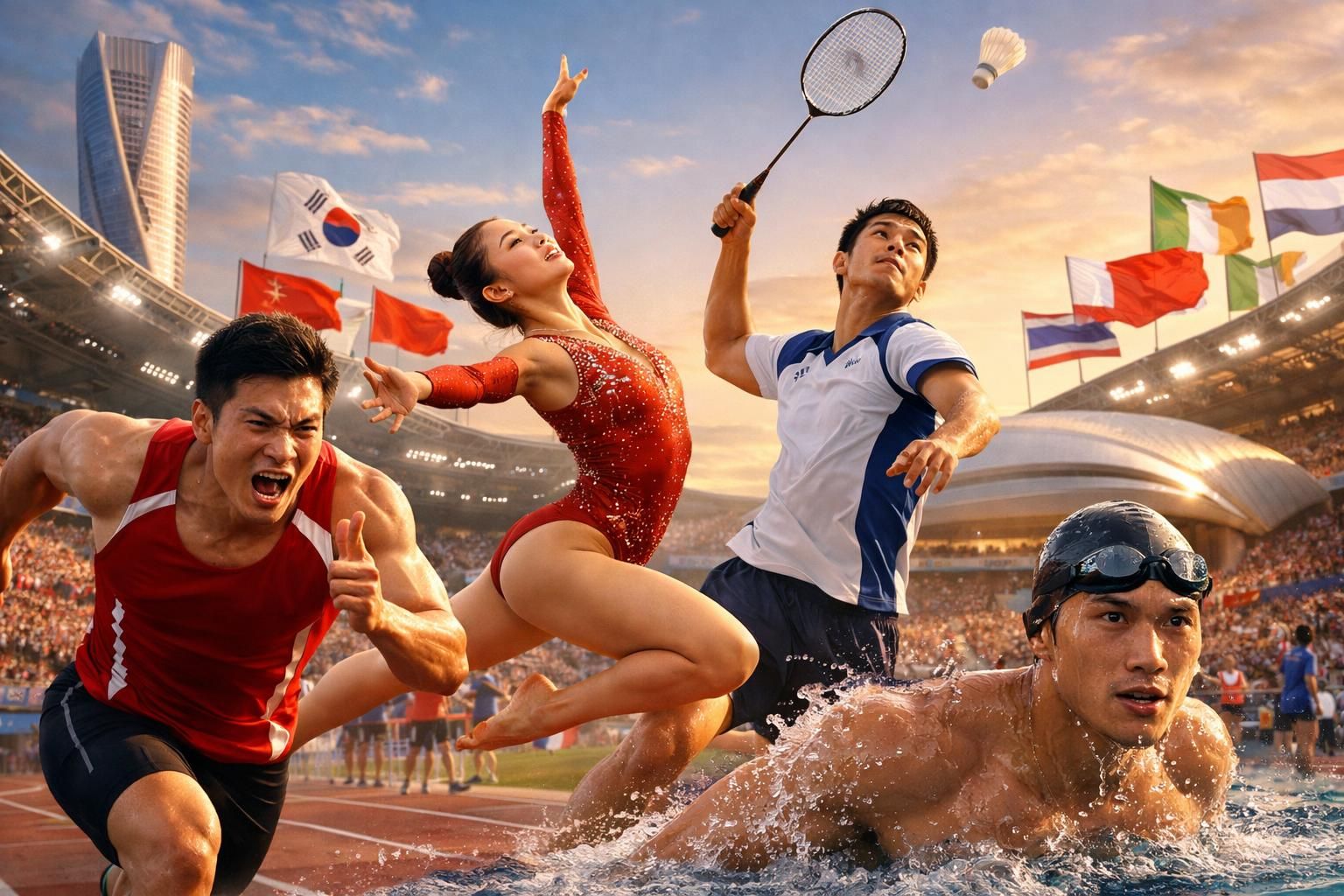 découvrez tout sur les jeux asiatiques 2026 : dates de début, programme complet, pays participants et les disciplines officielles au rendez-vous de cet événement sportif majeur.