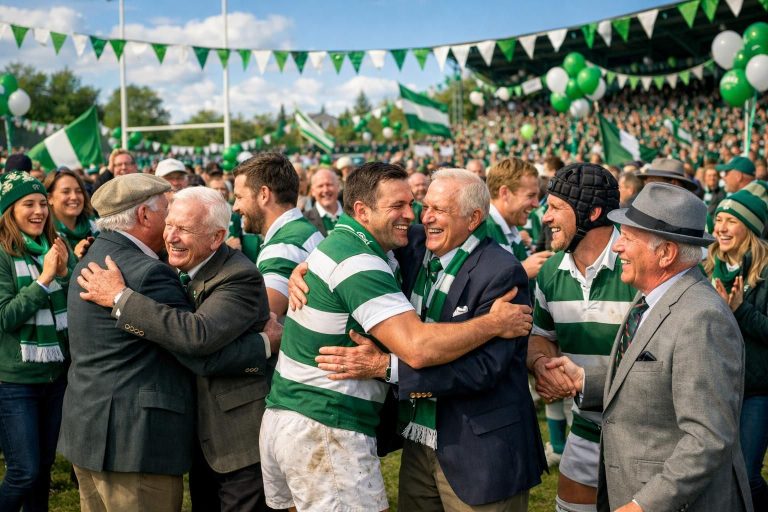le dartmouth rugby football club célèbre 75 ans d'histoire et de passion pour le rugby, un événement marquant couvert par valley news.