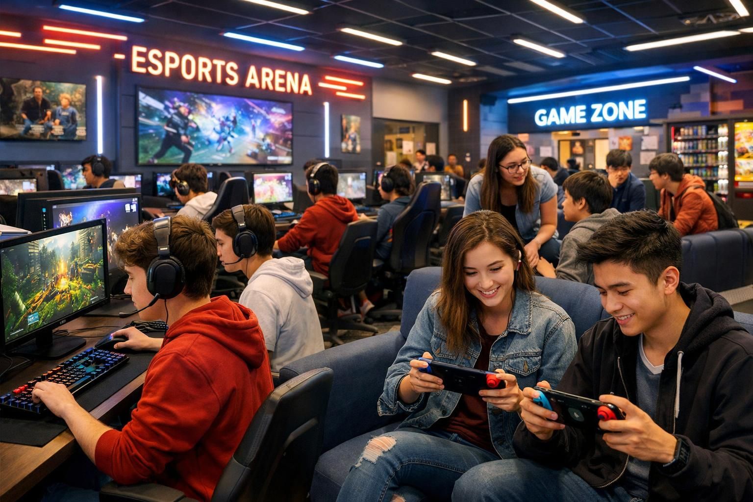 découvrez comment le lounge esports de mmi prep se transforme en un carrefour dynamique, favorisant les échanges et l'activité en ligne pour les passionnés de jeux vidéo.