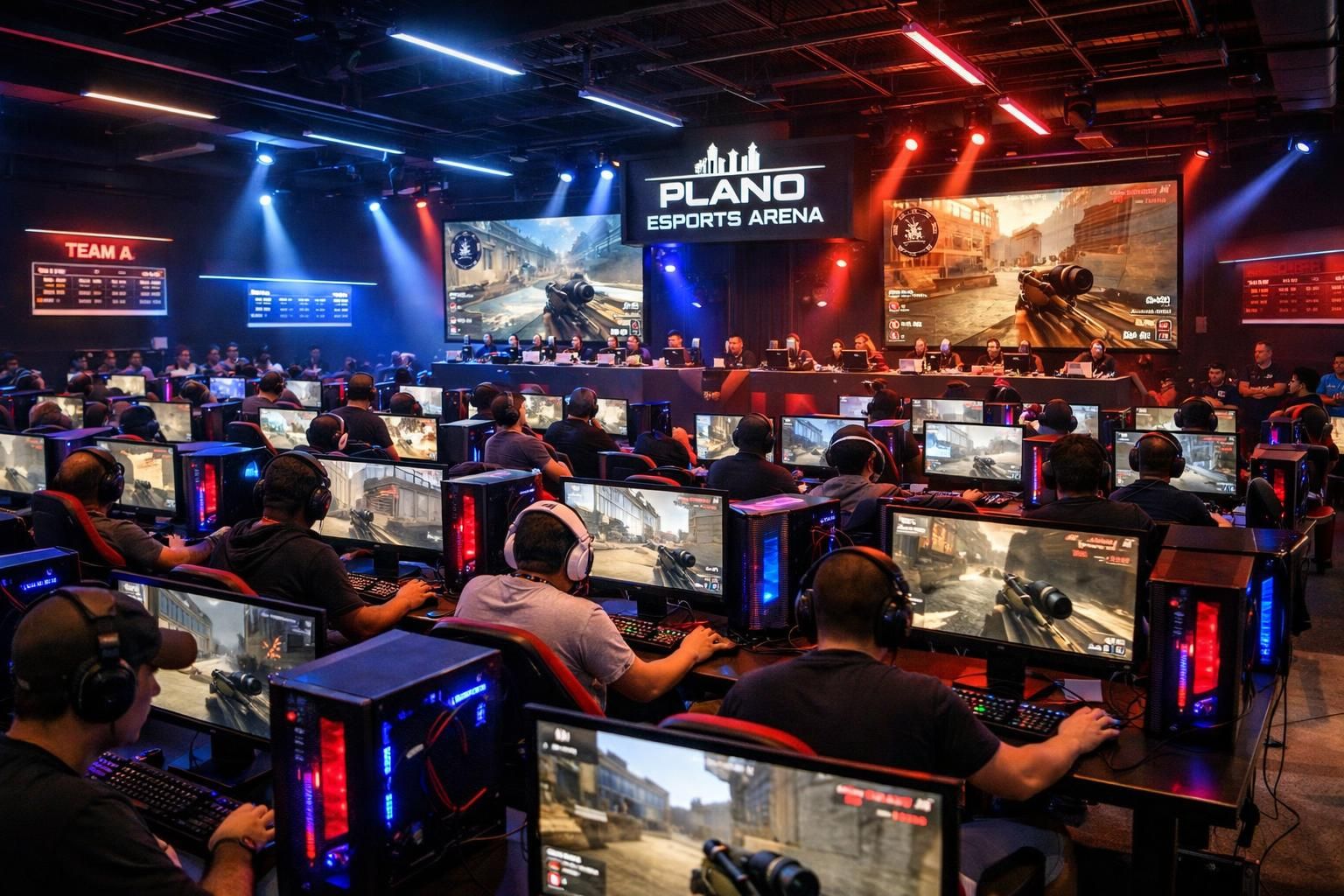 découvrez le nouveau centre legacy drive lounge à plano, offrant plus de 40 pc de gaming pour une expérience esports immersive et inégalée.