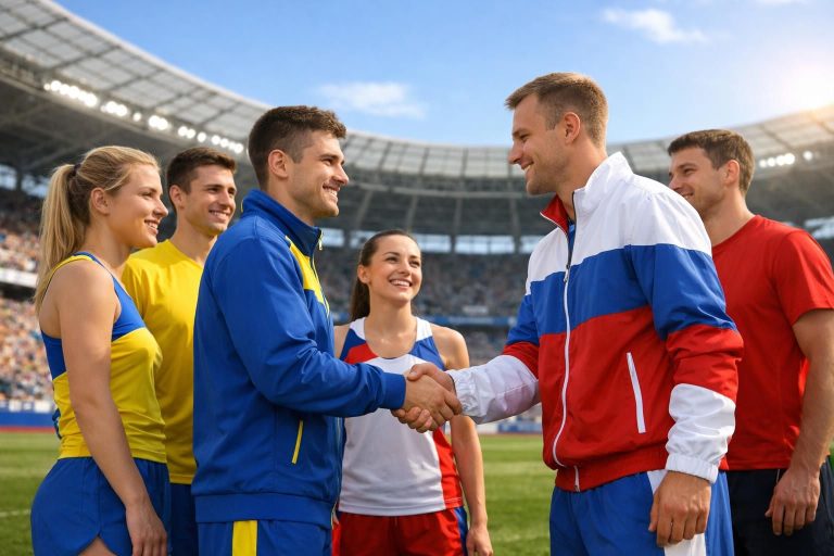 malgré le conflit en ukraine, la communauté sportive internationale appelle à la réconciliation et au retour de la russie dans les compétitions pour préserver l'esprit sportif et l'unité.