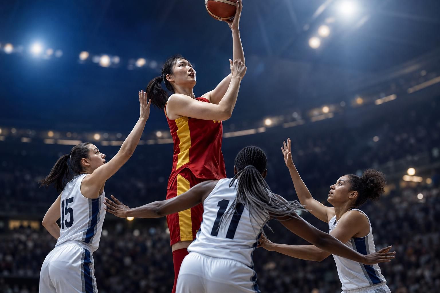 mondial de basket : les françaises se préparent à affronter la chine et leur géante de 2,23 m dans des matchs décisifs. découvrez les enjeux et l'ambiance de ces confrontations clés.