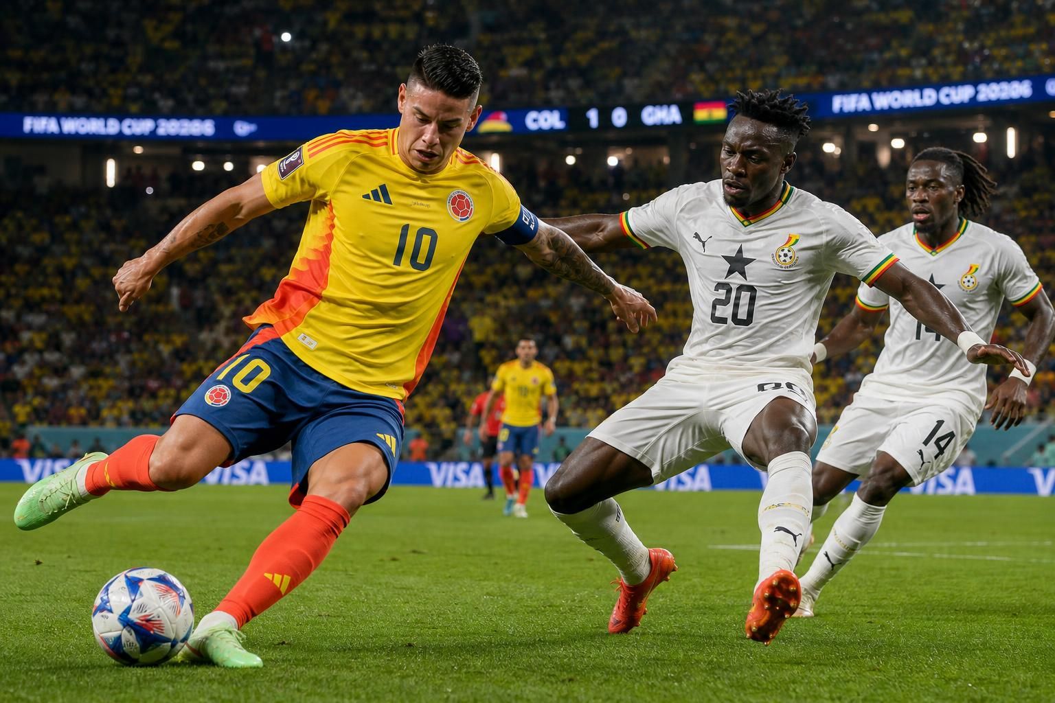découvrez notre analyse complète, les cotes actualisées et les pronostics pour le match passionnant entre la colombie et le ghana lors de la coupe du monde 2026.
