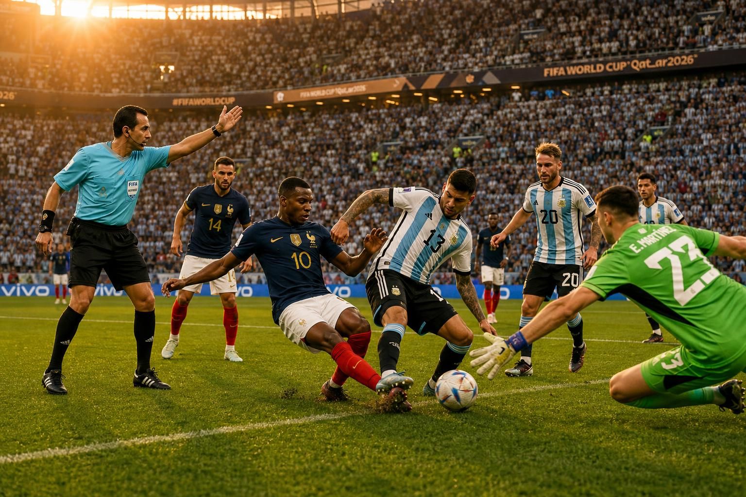découvrez les controverses de la coupe du monde 2026 avec un arbitrage intégralement argentin et des fautes cruciales non sanctionnées, suscitant un vif débat.