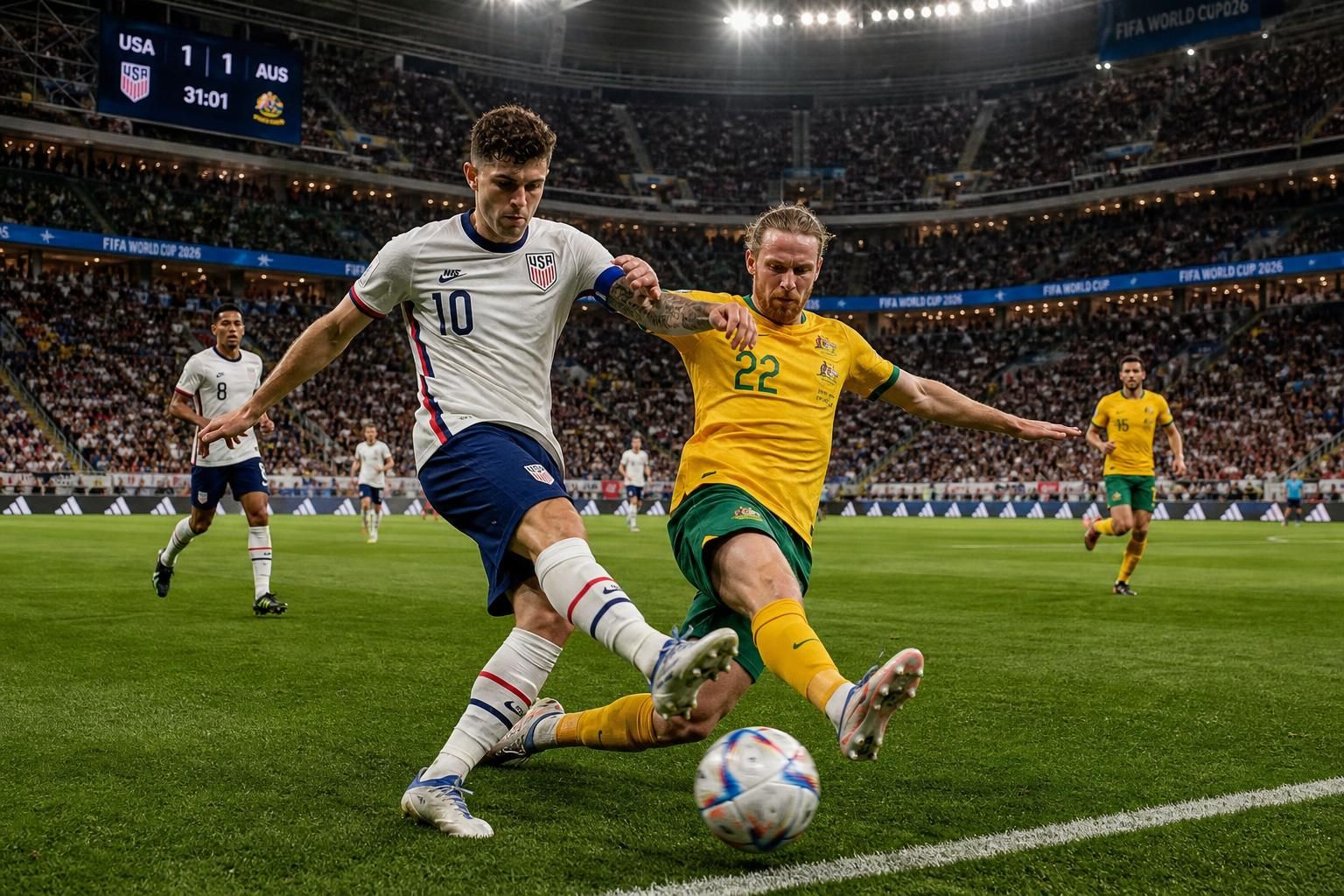 découvrez notre analyse complète du match états-unis vs australie pour la coupe du monde 2026, avec les meilleures cotes et conseils de pari pour maximiser vos chances.