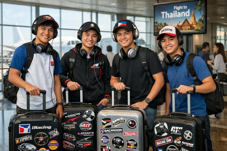 découvrez le parcours inspirant des jeunes pilotes philippins de sim racing, en route vers la thaïlande pour vivre leurs rêves virtuels et repousser les limites de la course numérique.