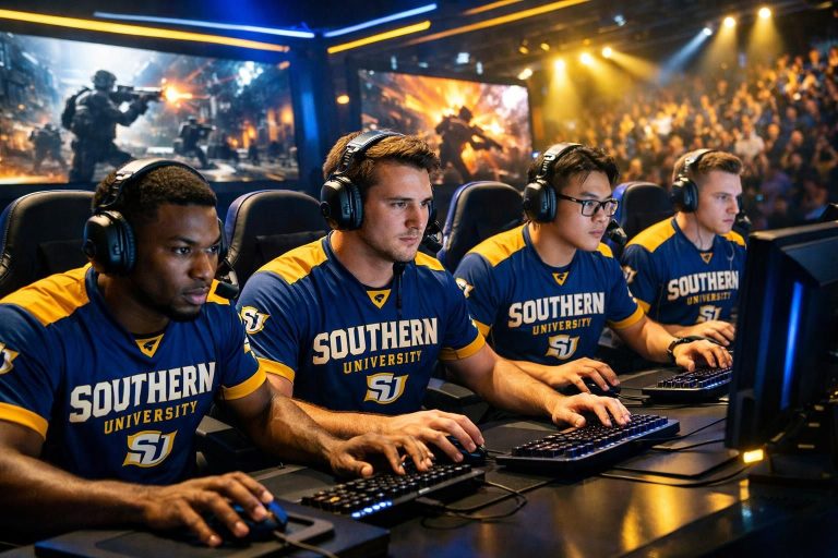 l'équipe esports de southern university s'impose avec brio lors des premiers tours des penny games, démontrant talent et stratégie.