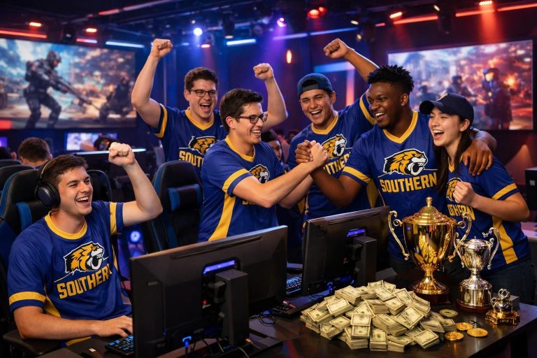 l'équipe esports de southern university s'impose avec brio en remportant plus de 3 000 $ lors des penny games, une compétition riche en enjeux et en émotions.